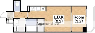 ヴォルテール長居【7階】の間取り