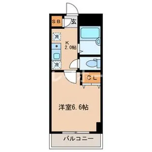 シンフォニー森ヶ崎【3階】の間取り