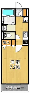デュールメゾン末長【1階】の間取り