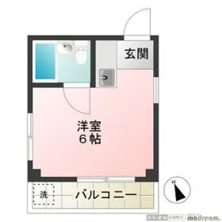 もり田マンション【3階】の間取り