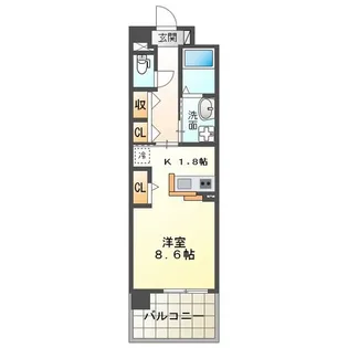 MKプロムナード【2階】の間取り