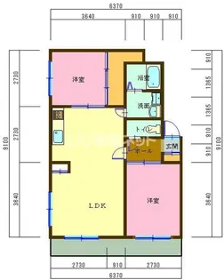 セルアーモ稲葉I【3階】の間取り
