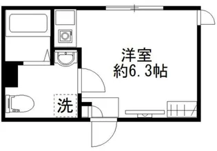 シエルコート大森西【3階】の間取り