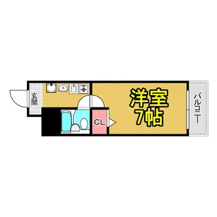 メゾンアベニール【3階】の間取り
