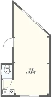 テーベ白金台 2階【2階】の間取り