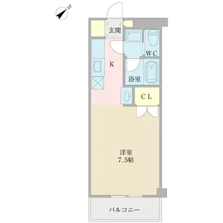 プライムNSII【2階】の間取り