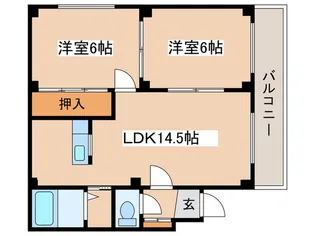 ノ-ス28【4階】の間取り