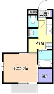 グリーンシティ所沢2【1階】の間取り