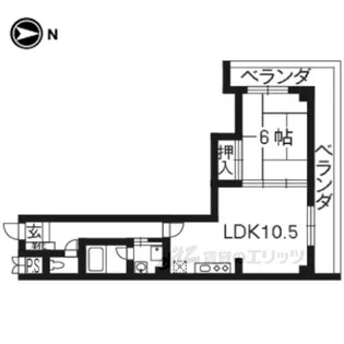 カサブロンセ【3階】の間取り