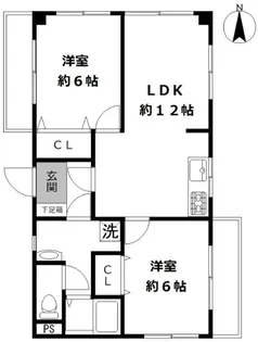 セ・ウィステリア【2階】の間取り