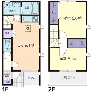 グラン ソレーユの間取り