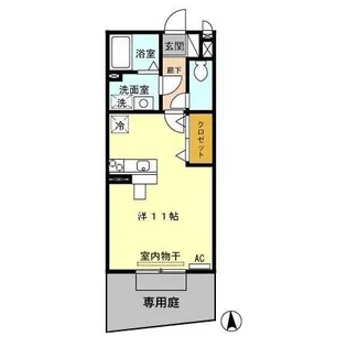 グレイスガーデン A【1階】の間取り