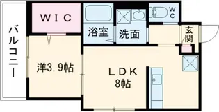オルタンシアキューブ【3階】の間取り