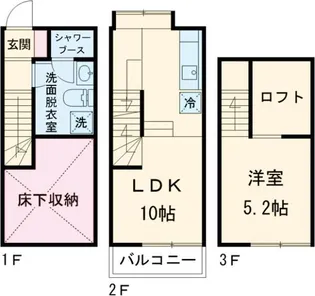 メゾンクレールIIの間取り