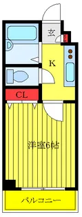 メゾンカンパネッラ【1階】の間取り