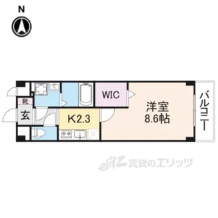 アプローズ【2階】の間取り