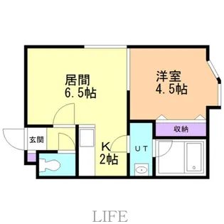 リータウンI【3階】の間取り