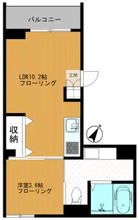 アルフラットパセリ25【2階】の間取り