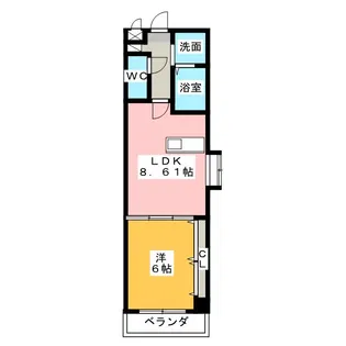 カレント【2階】の間取り