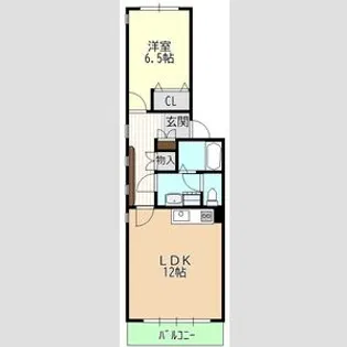 パーク白沢SE【2階】の間取り
