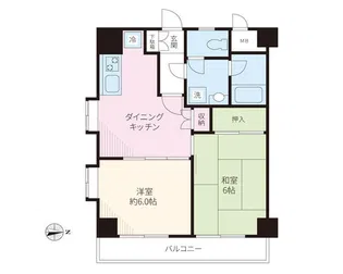 RAYHAUS(レイハウス)野方【3階】の間取り