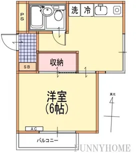 コーポラスモリノ【3階】の間取り