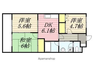 マンションはなきI【2階】の間取り