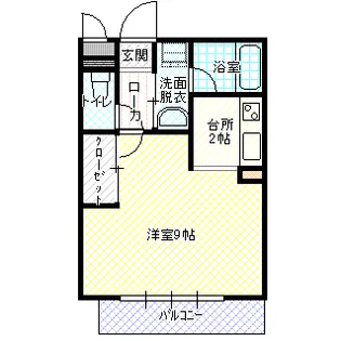サンモール高場【2階】の間取り