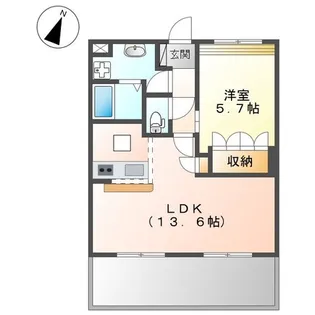 レ・セーナ【3階】の間取り