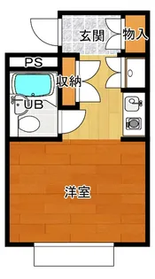 グレースマンション【2階】の間取り