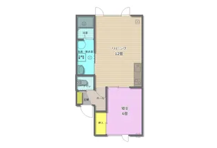 れおはうす【1階】の間取り