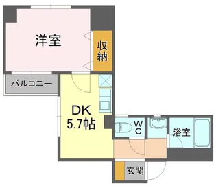 シェラハウス【2階】の間取り