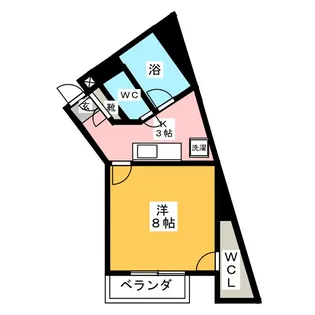 第2T・Tコーポ【1階】の間取り