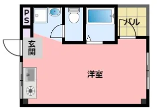 松原ハイム【2階】の間取り