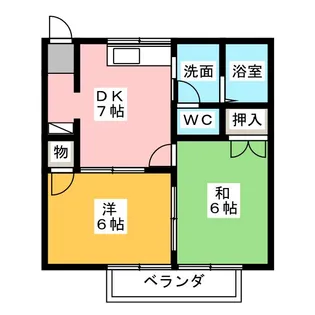 Reveur21【2階】の間取り