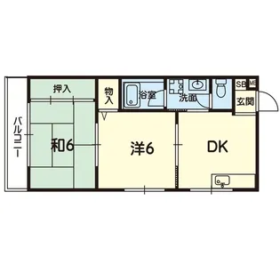 ボナ・黒石【2階】の間取り