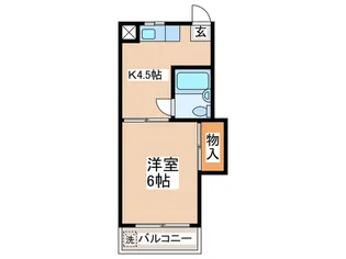 アリビオK I【2階】の間取り