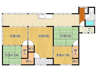 佐賀県神埼郡吉野ヶ里町吉田【一戸建】の間取り