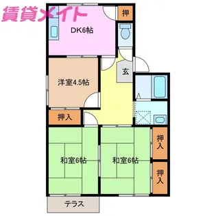 ソフィア21【1階】の間取り