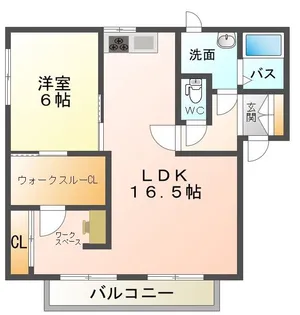 フローラルハイム【2階】の間取り