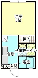 サウスクラウズI【1階】の間取り