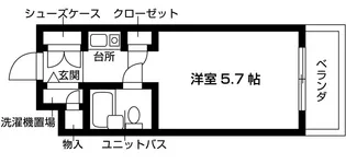 レスポワール世田谷上北沢III【2階】の間取り