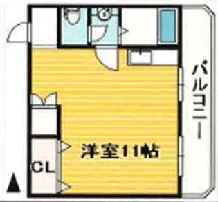 光和ハイツ【3階】の間取り