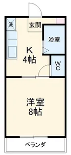 シャトレ・ヴェール【1階】の間取り