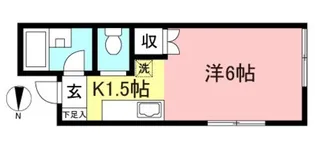 S・ソルディーハウス桜丘【1階】の間取り