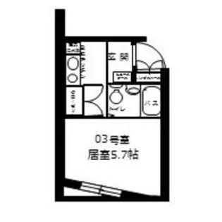 リヴェール上石川【3階】の間取り