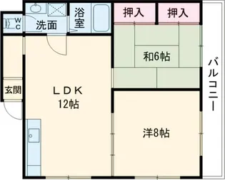 ブリーズヒル壱番館【3階】の間取り