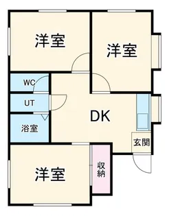 神奈川県秦野市西田原【アパート】の間取り