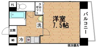 東京都荒川区東日暮里1【マンション】の間取り