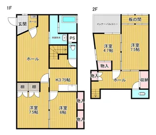 コーエン平成ビル【1階】の間取り